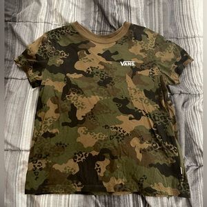 Vans Camo Print Women’s Size:Small